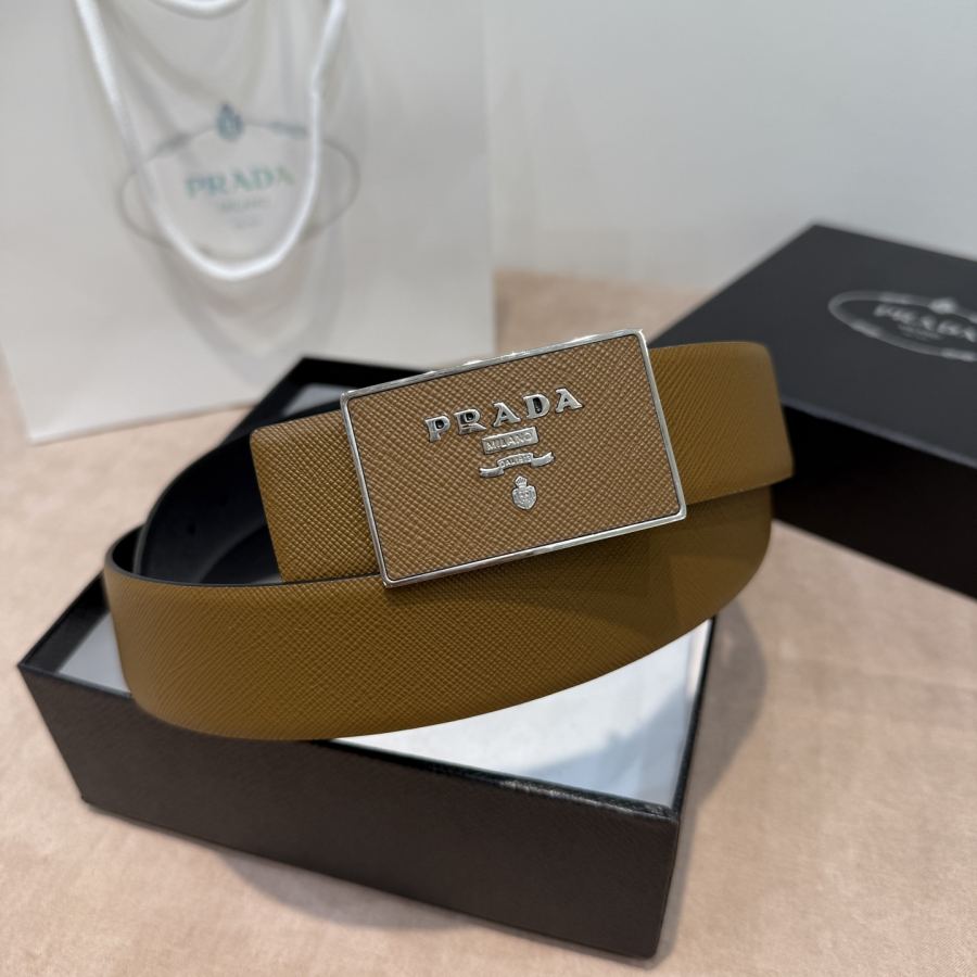 1:1 Replica Prada belt PRADA 3.4cm — 1:1 Replica