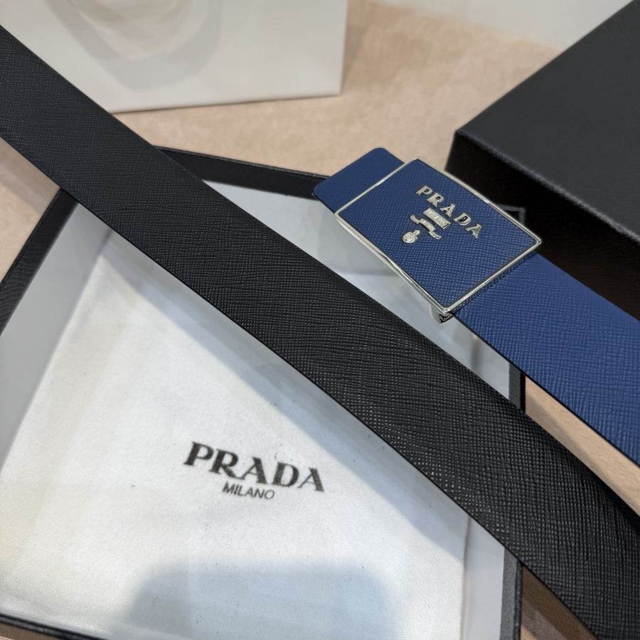 1:1 Replica Prada belt PRADA 3.4cm — Premium Replica — photo 3