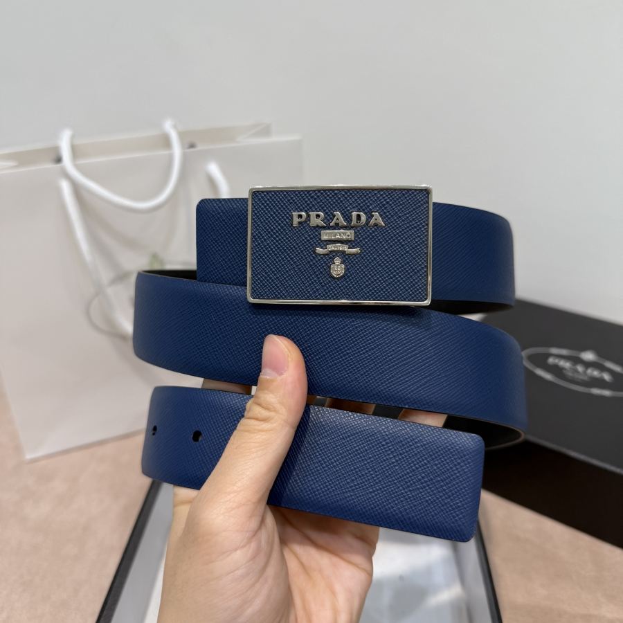 1:1 Replica Prada belt PRADA 3.4cm — Premium Replica — photo 2