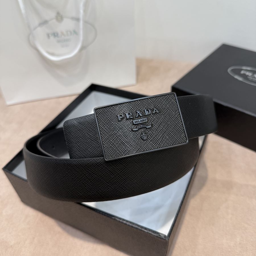 1:1 Replica Prada belt PRADA 3.4cm — AAA Quality Replica