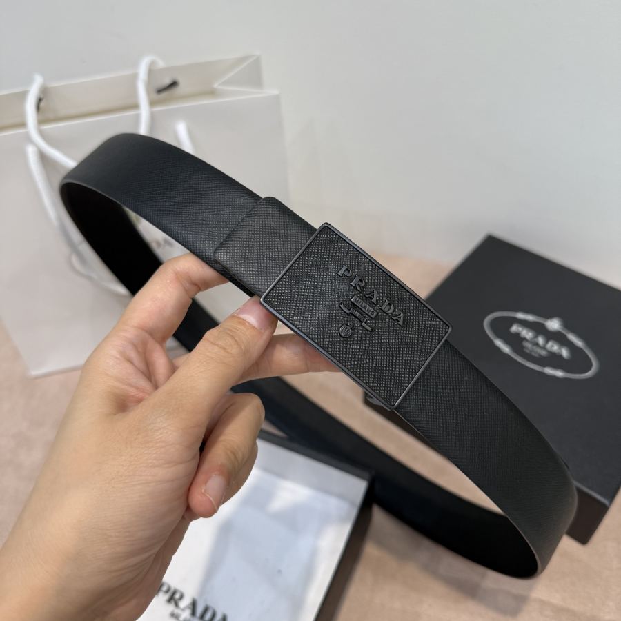 1:1 Replica Prada belt PRADA 3.4cm — AAA Quality Replica — photo 3