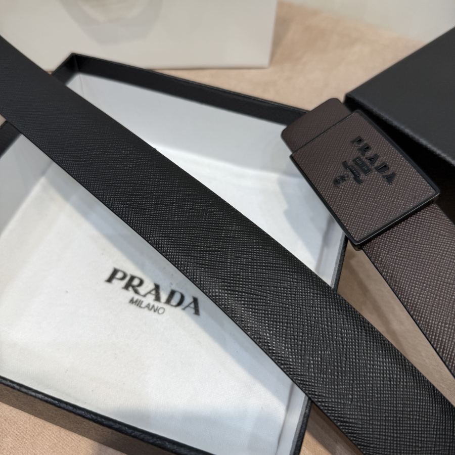 1:1 Replica Prada belt PRADA 3.4cm — Premium Replica — photo 3