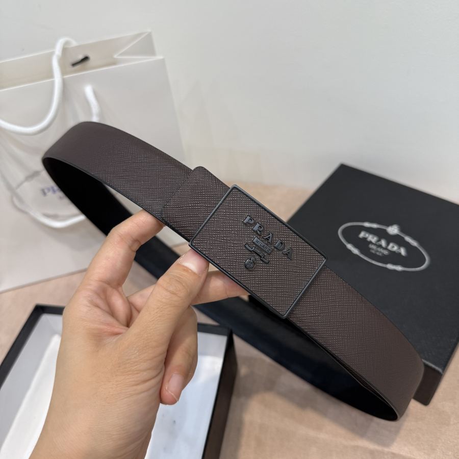 1:1 Replica Prada belt PRADA 3.4cm — Premium Replica — photo 4
