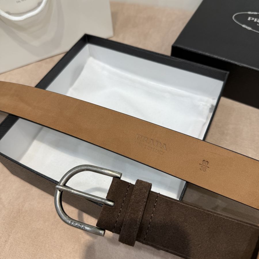 1:1 Replica Prada belt PRADA 3.4cm — Premium Replica — photo 4