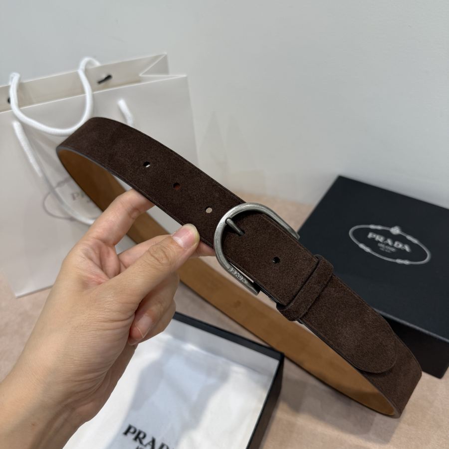 1:1 Replica Prada belt PRADA 3.4cm — Premium Replica — photo 6