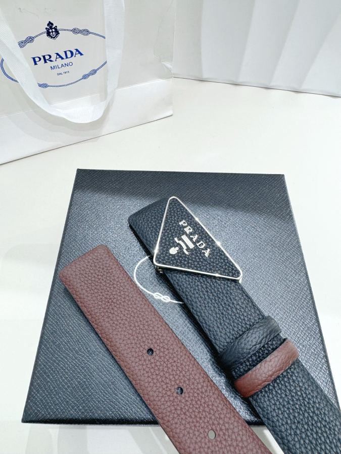 1:1 Replica Prada belt PRADA New PRADA 3.5cm — Premium Replica — photo 5
