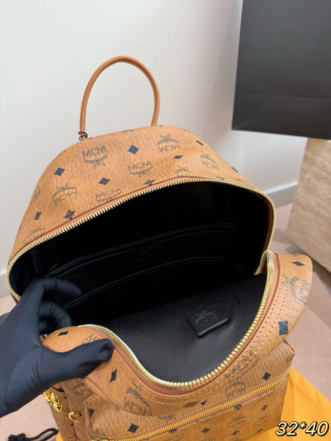 1:1 Replica MCM bag MCM original single backpack — AAA Quality Replica — photo 9