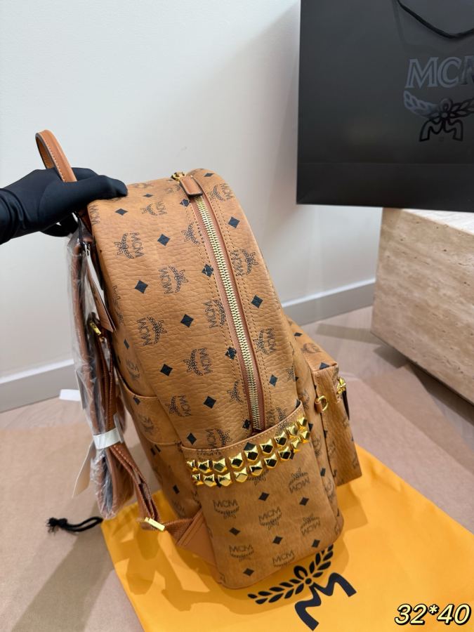 1:1 Replica MCM bag MCM original single backpack — AAA Quality Replica — photo 3