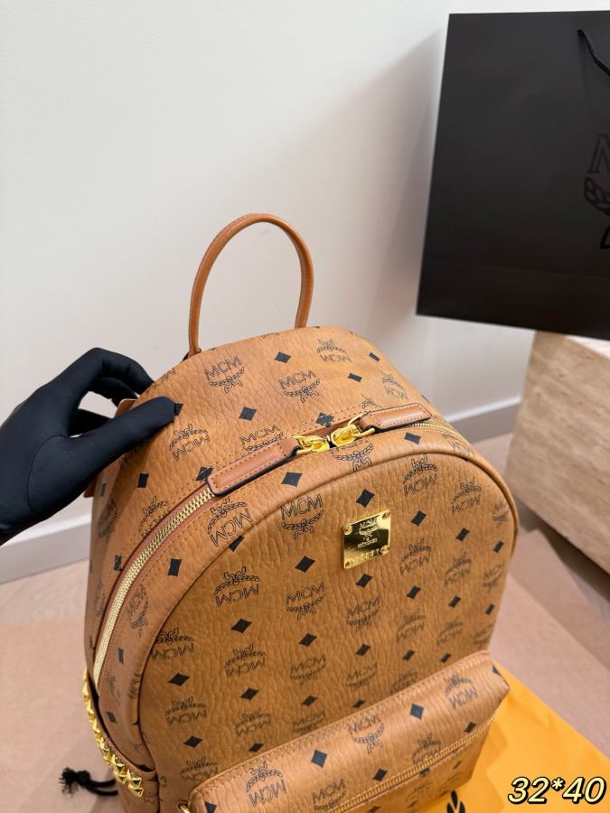 1:1 Replica MCM bag MCM original single backpack — AAA Quality Replica — photo 2