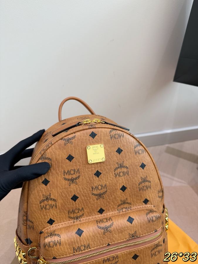 1:1 Replica MCM bag MCM original single backpack — Premium Replica — photo 3