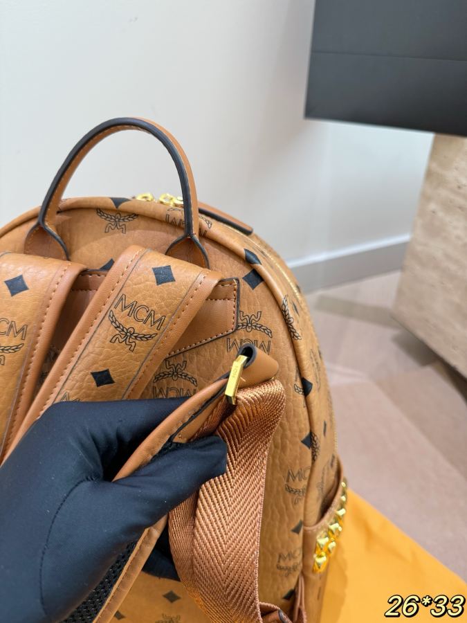1:1 Replica MCM bag MCM original single backpack — Premium Replica — photo 7