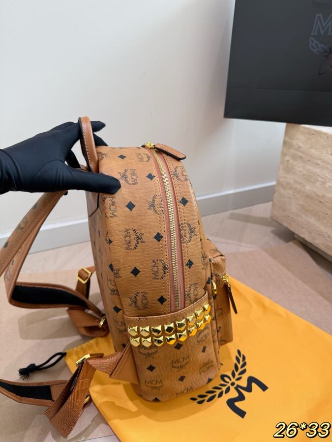 1:1 Replica MCM bag MCM original single backpack — Premium Replica — photo 4
