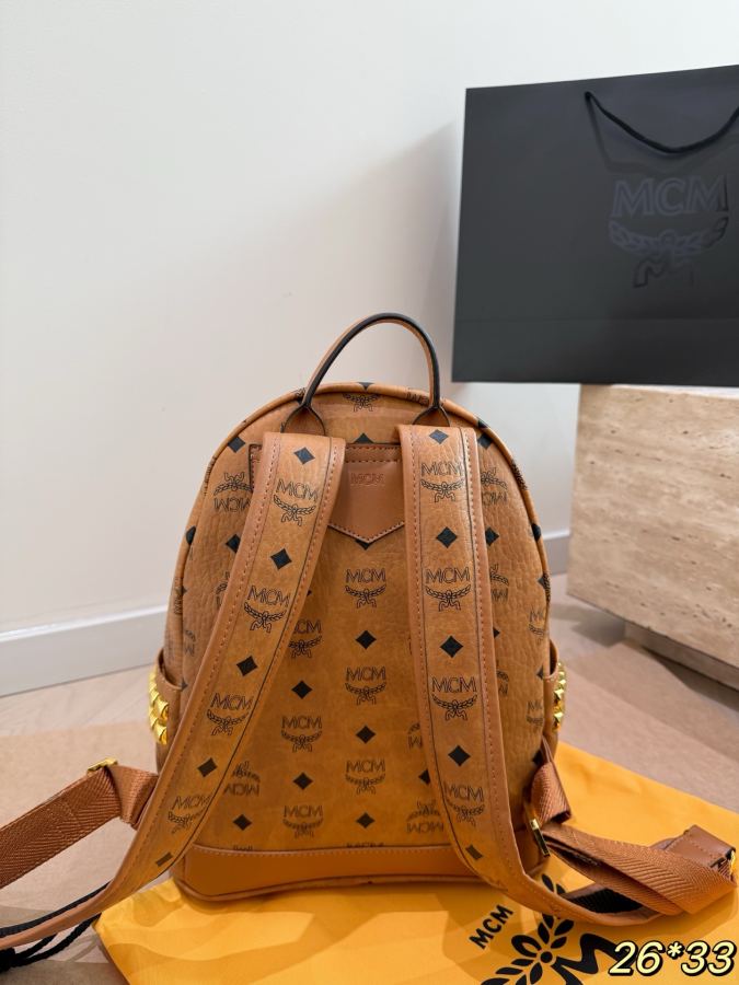 1:1 Replica MCM bag MCM original single backpack — Premium Replica — photo 6