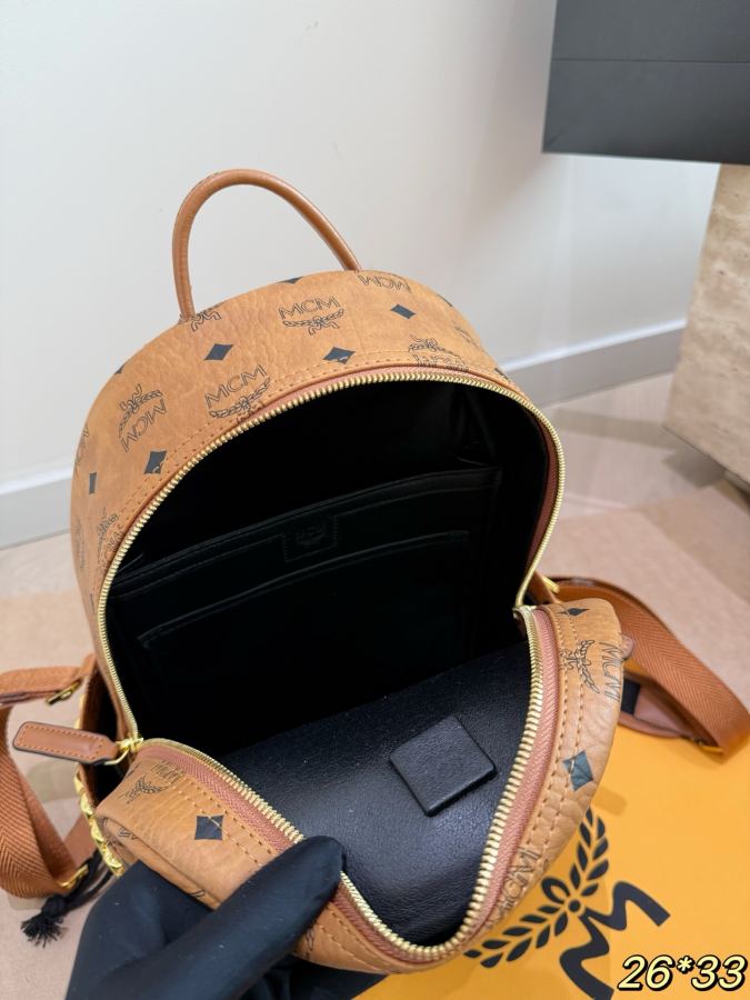 1:1 Replica MCM bag MCM original single backpack — Premium Replica — photo 9