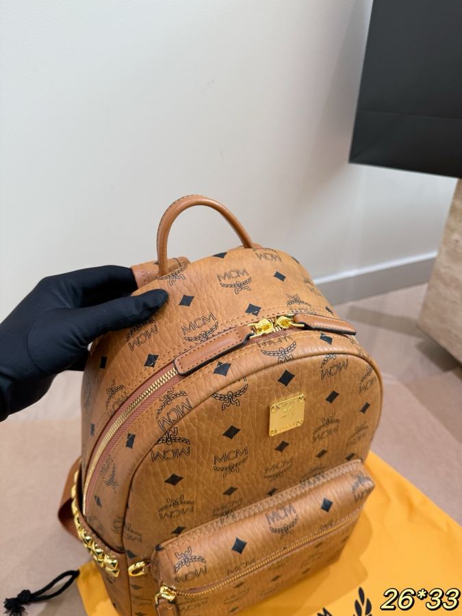1:1 Replica MCM bag MCM original single backpack — Premium Replica — photo 2