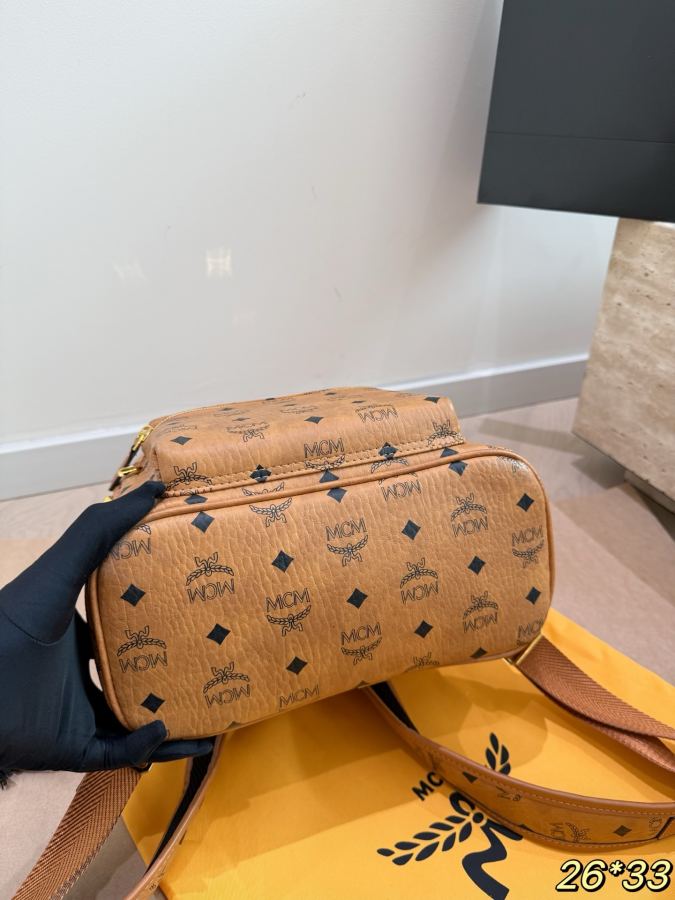 1:1 Replica MCM bag MCM original single backpack — Premium Replica — photo 8