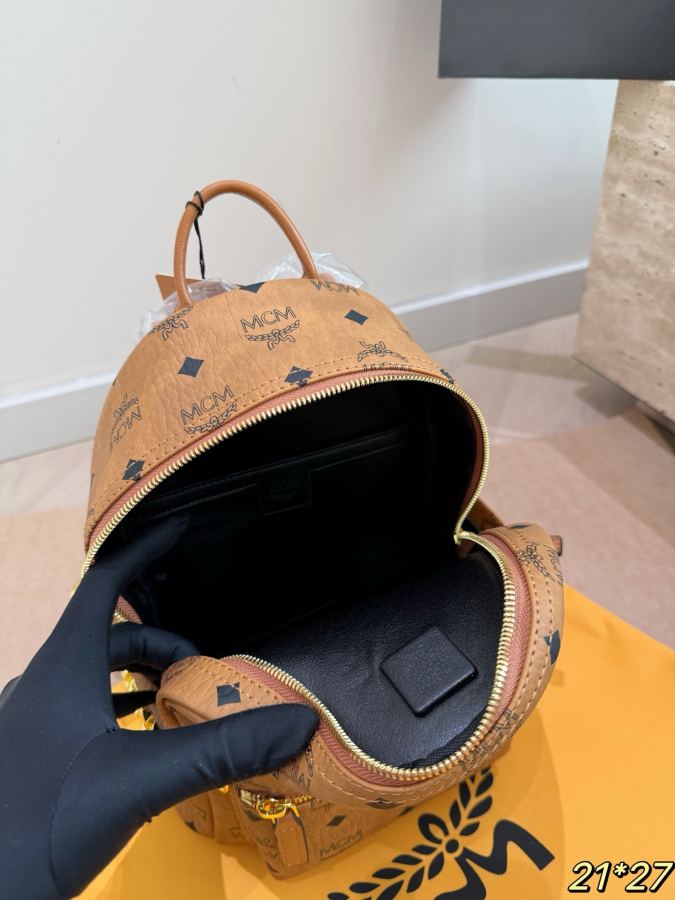 1:1 Replica MCM bag MCM original single backpack — 1:1 Replica — photo 9