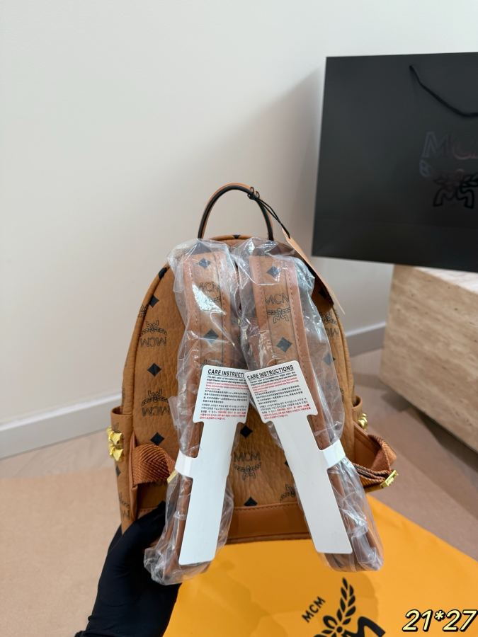 1:1 Replica MCM bag MCM original single backpack — 1:1 Replica — photo 6