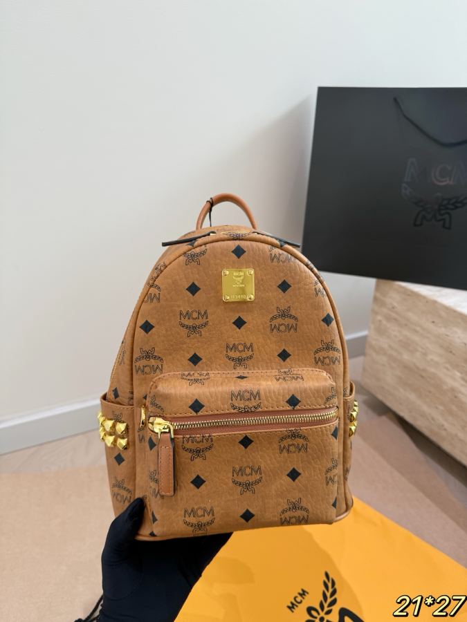 1:1 Replica MCM bag MCM original single backpack — 1:1 Replica — photo 5