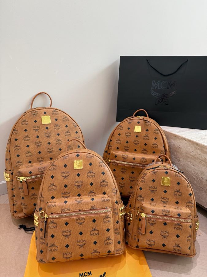 1:1 Replica MCM bag MCM original single backpack — Premium Replica — photo 3