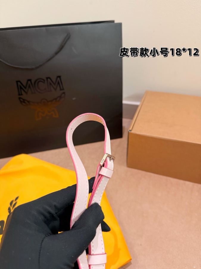 1:1 Replica MCM bag leather strap — Premium Replica — photo 4