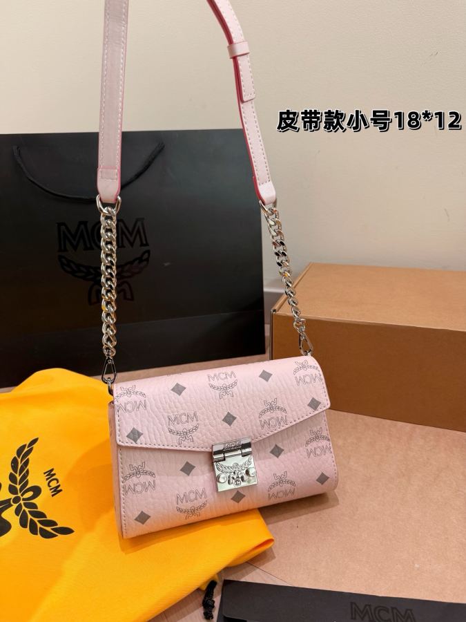 1:1 Replica MCM bag leather strap — Premium Replica — photo 3