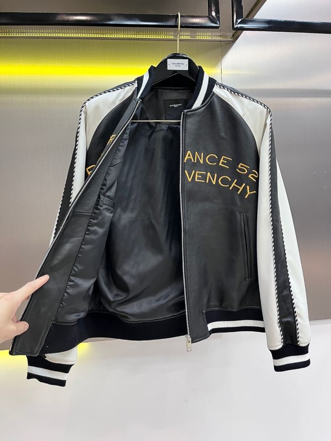 1:1 Replica GVC men Leather jacket-. Brand: Givenchy — AAA Quality Replica — photo 3