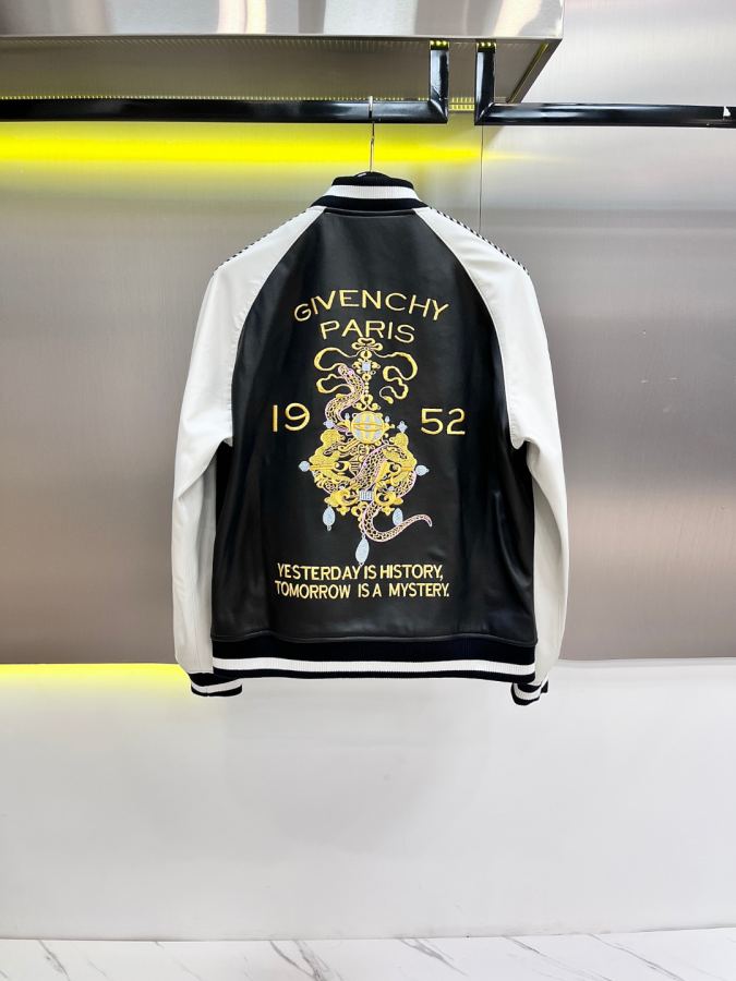 1:1 Replica GVC men Leather jacket-. Brand: Givenchy — AAA Quality Replica — photo 2