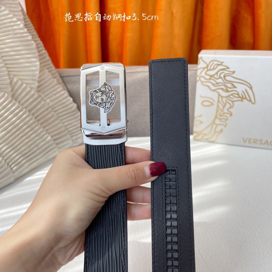1:1 Replica VERSACE belt Versace automatic Men's 3 5cm — AAA Quality Replica — photo 4