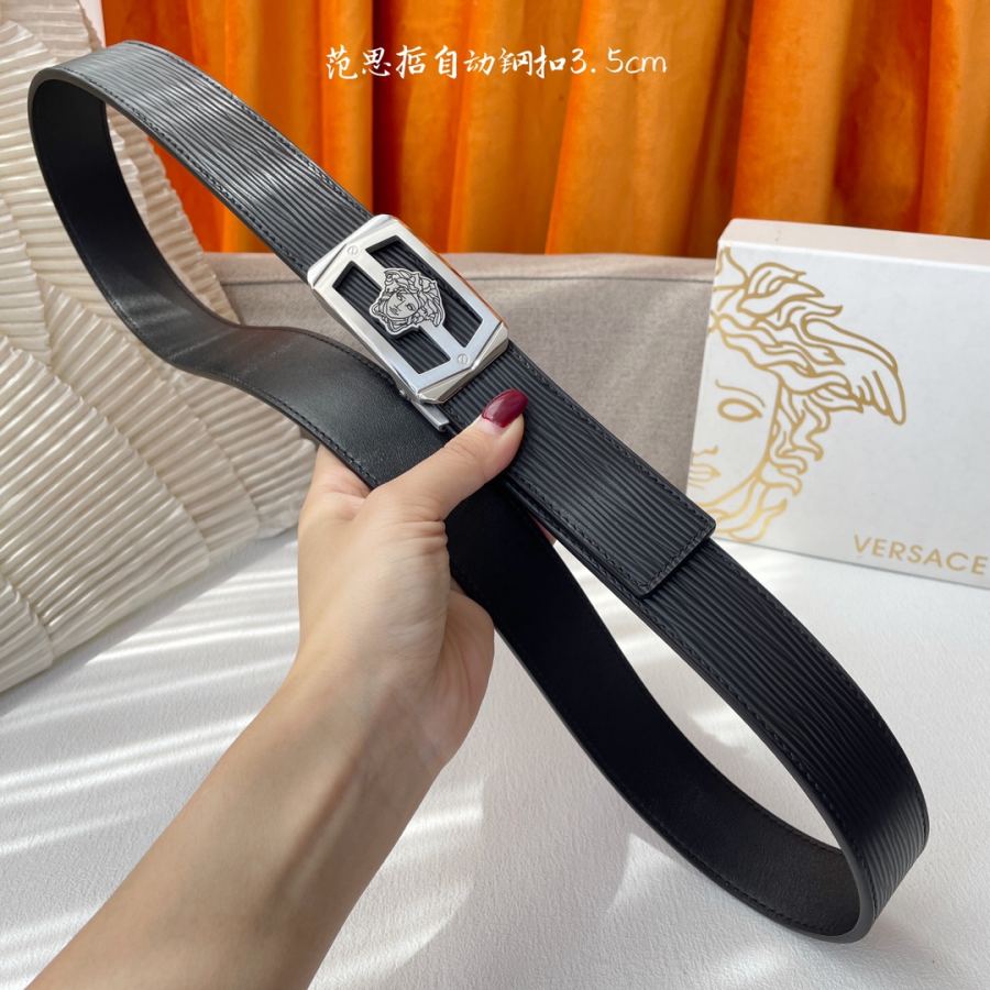 1:1 Replica VERSACE belt Versace automatic Men's 3 5cm — AAA Quality Replica — photo 6