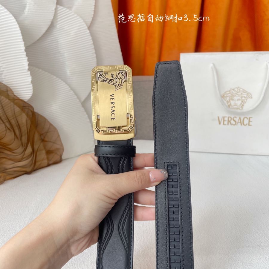 1:1 Replica VERSACE belt Versace automatic Men's 3 5cm ” — AAA Quality Replica — photo 4