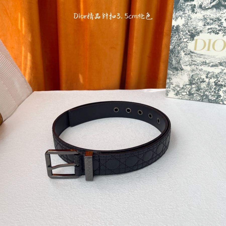 1:1 Replica Dior belt Dior “DIOR” 3.5cm — Premium Replica — photo 2