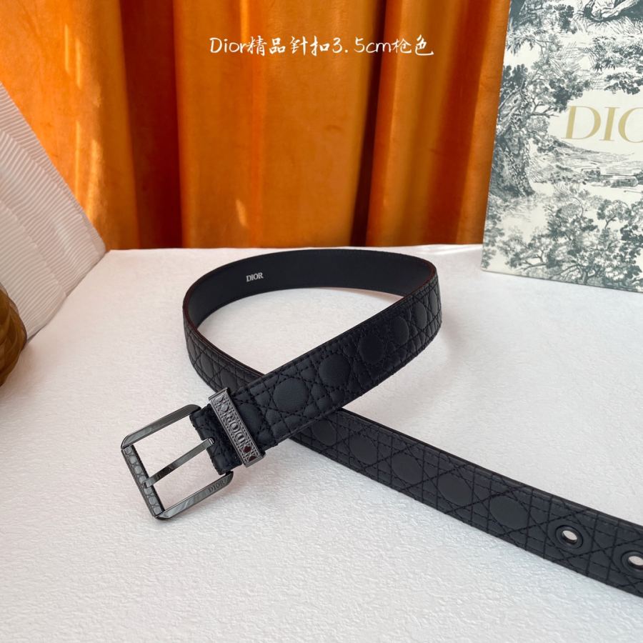 1:1 Replica Dior belt Dior “DIOR” 3.5cm — Premium Replica — photo 3
