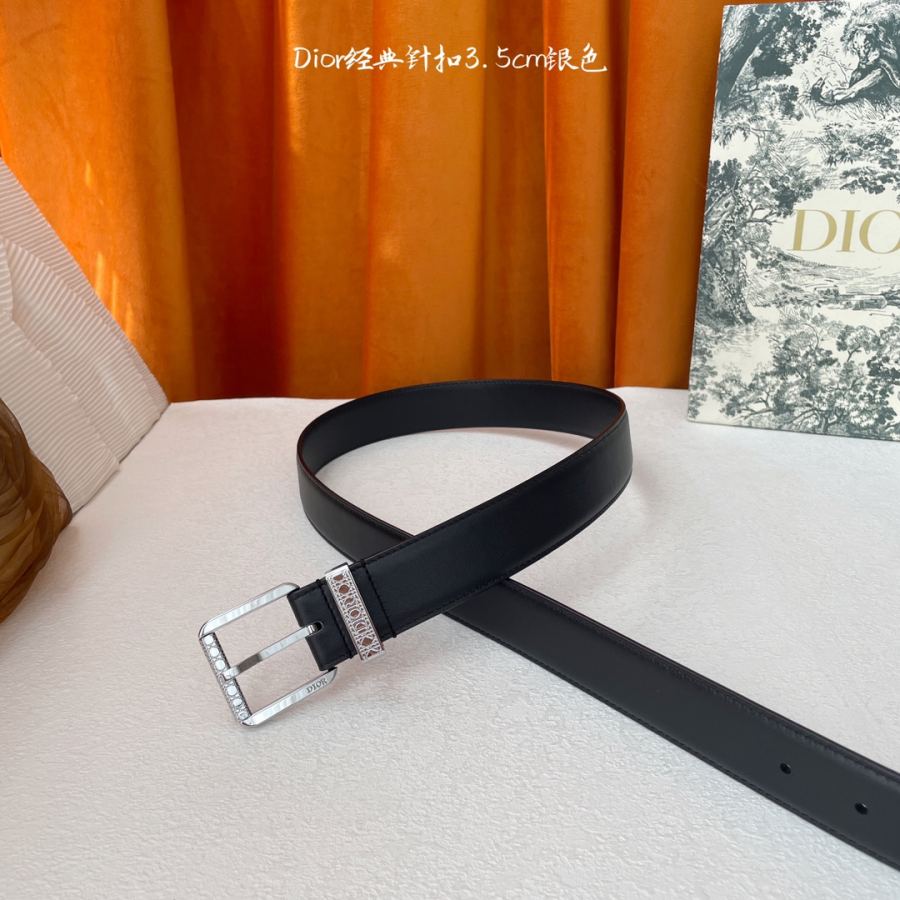 1:1 Replica Dior belt Dior “DIOR” 3 5cm — Premium Replica — photo 3
