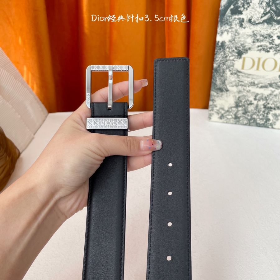1:1 Replica Dior belt Dior “DIOR” 3 5cm — Premium Replica — photo 4