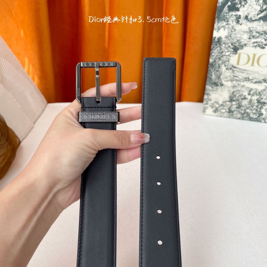 1:1 Replica Dior belt Dior “DIOR” 3.5cm — 1:1 Replica — photo 4