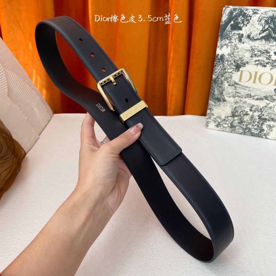 1:1 Replica Dior belt Dior “DIOR” 3.5cm — AAA Quality Replica — photo 6