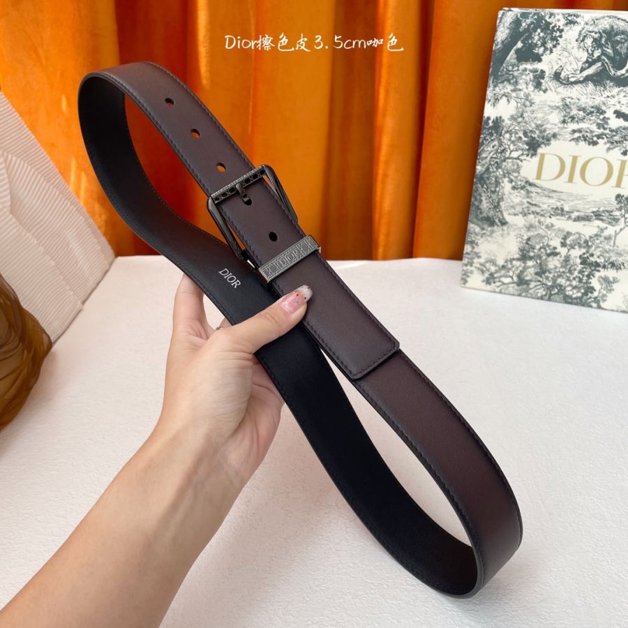 1:1 Replica Dior belt Dior “DIOR” 3.5cm — AAA Quality Replica — photo 6