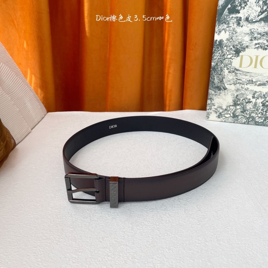 1:1 Replica Dior belt Dior “DIOR” 3.5cm — AAA Quality Replica — photo 2