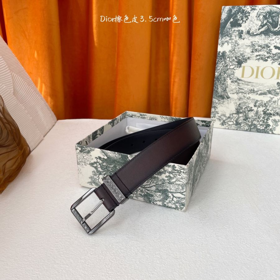 1:1 Replica Dior belt Dior “DIOR” 3.5cm — AAA Quality Replica