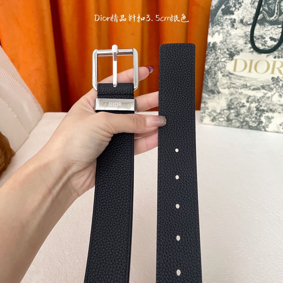 1:1 Replica Dior belt Dior “DIOR” 3.5cm — AAA Quality Replica — photo 4
