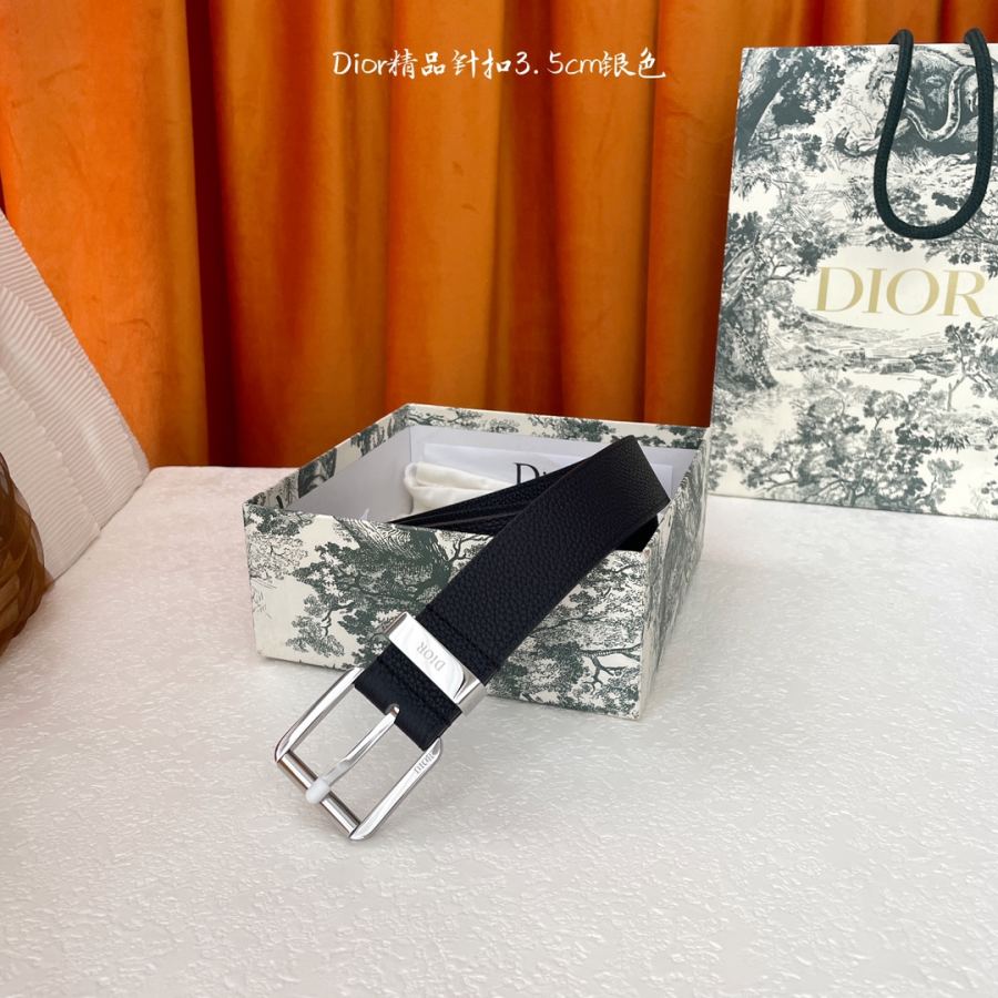 1:1 Replica Dior belt Dior “DIOR” 3.5cm — AAA Quality Replica
