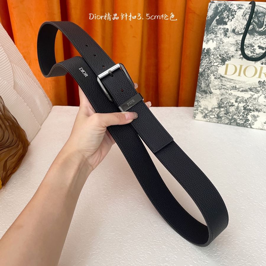 1:1 Replica Dior belt Dior “DIOR” 3.5cm — Premium Replica — photo 6