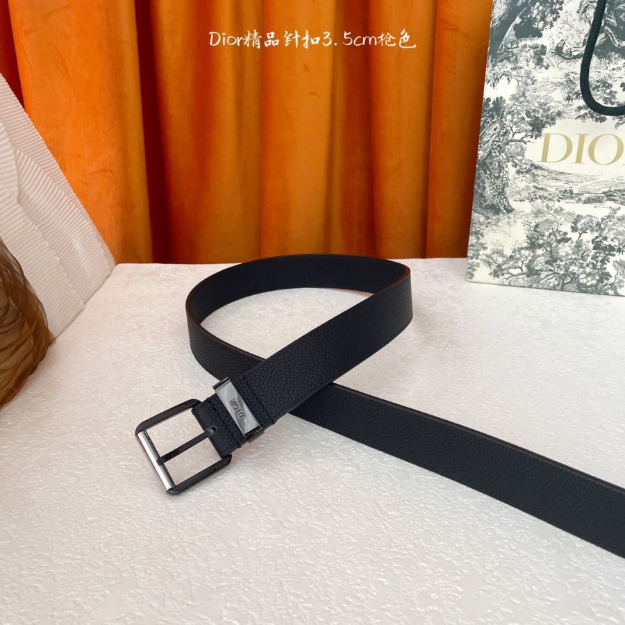 1:1 Replica Dior belt Dior “DIOR” 3.5cm — Premium Replica — photo 3