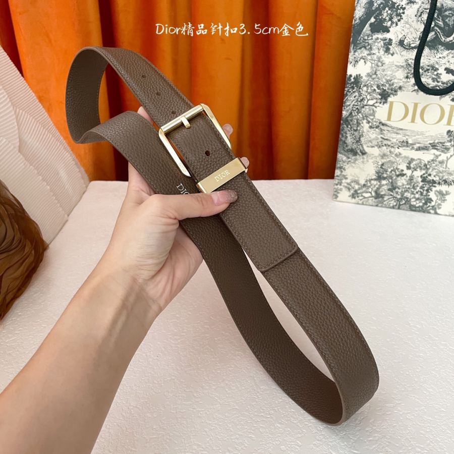 1:1 Replica Dior belt Dior “DIOR” 3 5cm — Premium Replica — photo 6