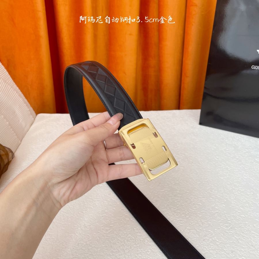 1:1 Replica ARMANI belt automatic 3 5cm — Premium Replica — photo 2