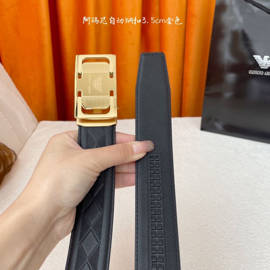 1:1 Replica ARMANI belt automatic 3 5cm — Premium Replica — photo 4