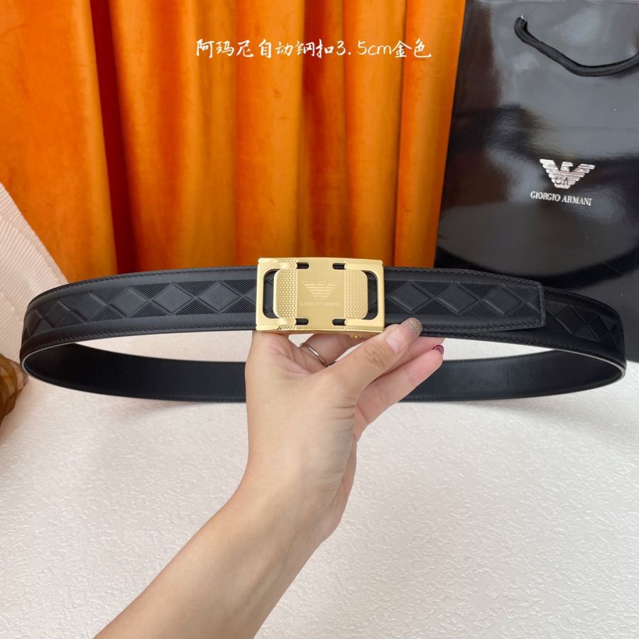 1:1 Replica ARMANI belt automatic 3 5cm — Premium Replica — photo 5