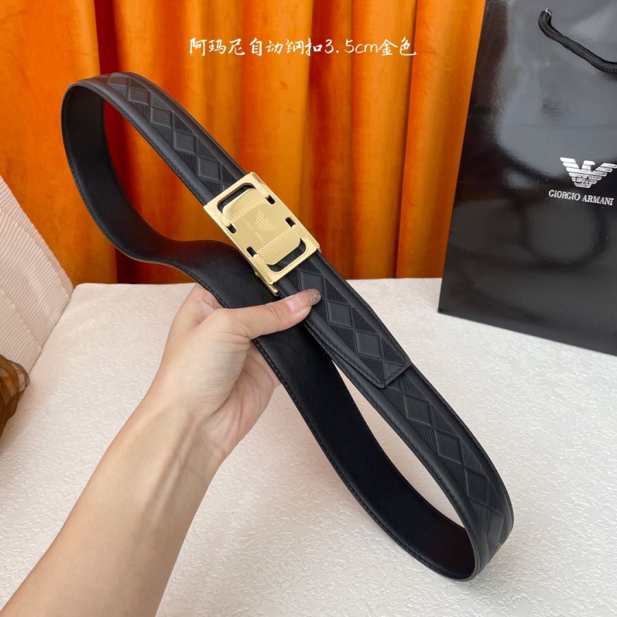 1:1 Replica ARMANI belt automatic 3 5cm — Premium Replica — photo 6