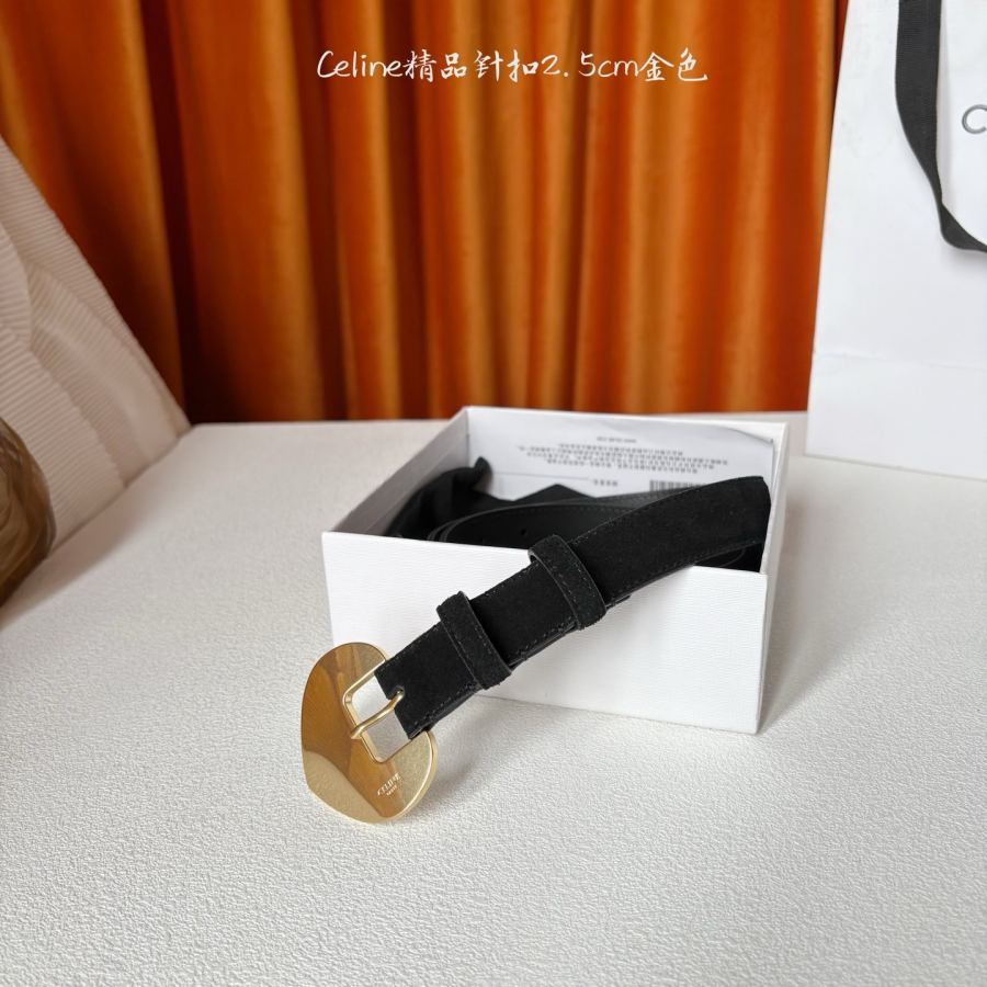 1:1 Replica CELINE belt Celine New 2.5cm — Premium Replica